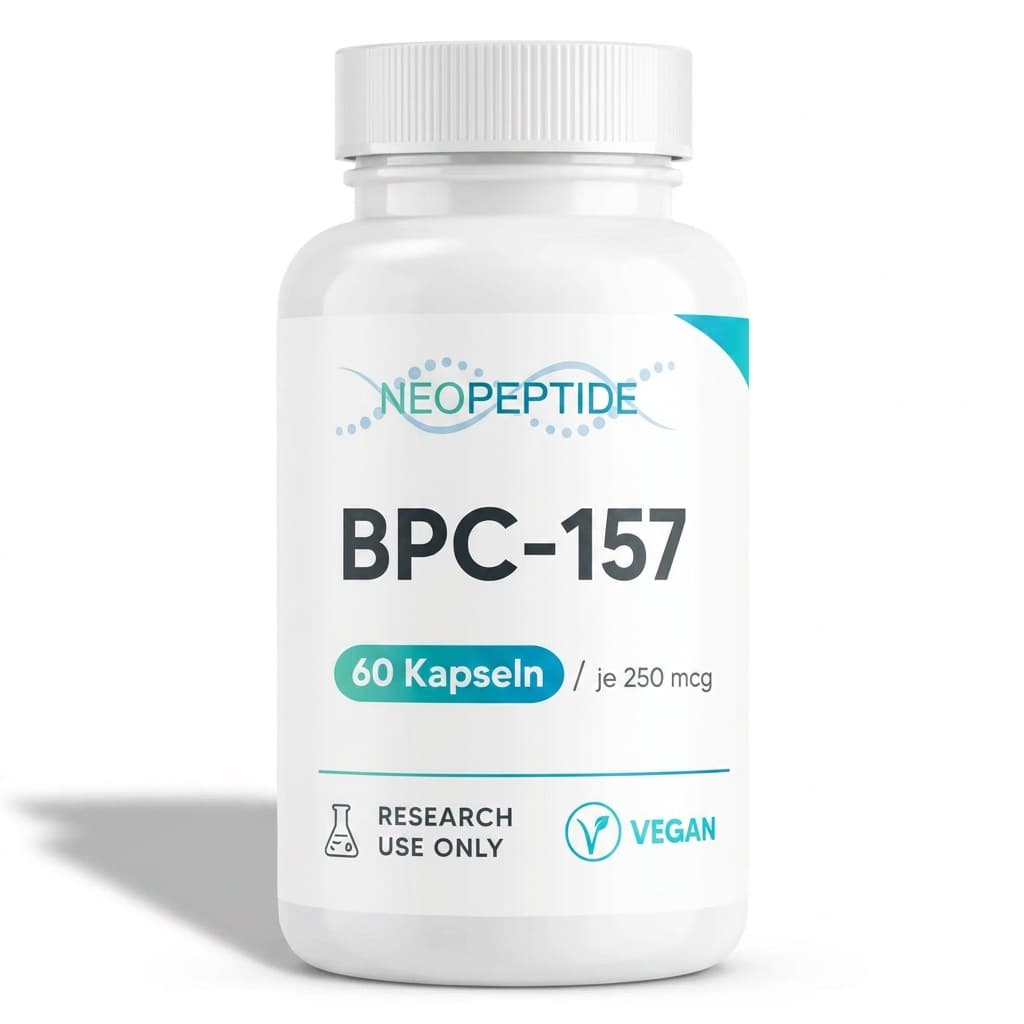 BPC-157 Kapseln (60 Stück), Regenerations-Forschungspeptid