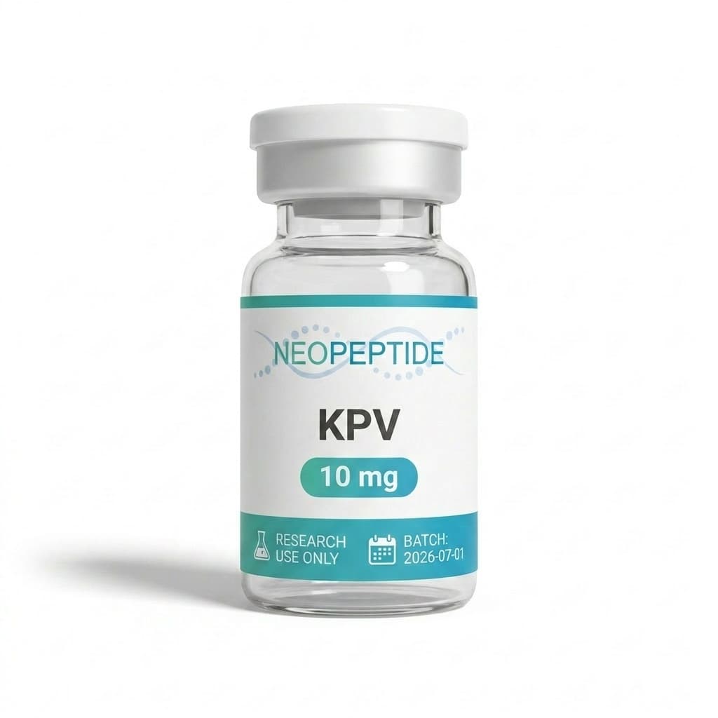 KPV Ampulle, hochreines entzündungsmodulierendes Forschungspeptid