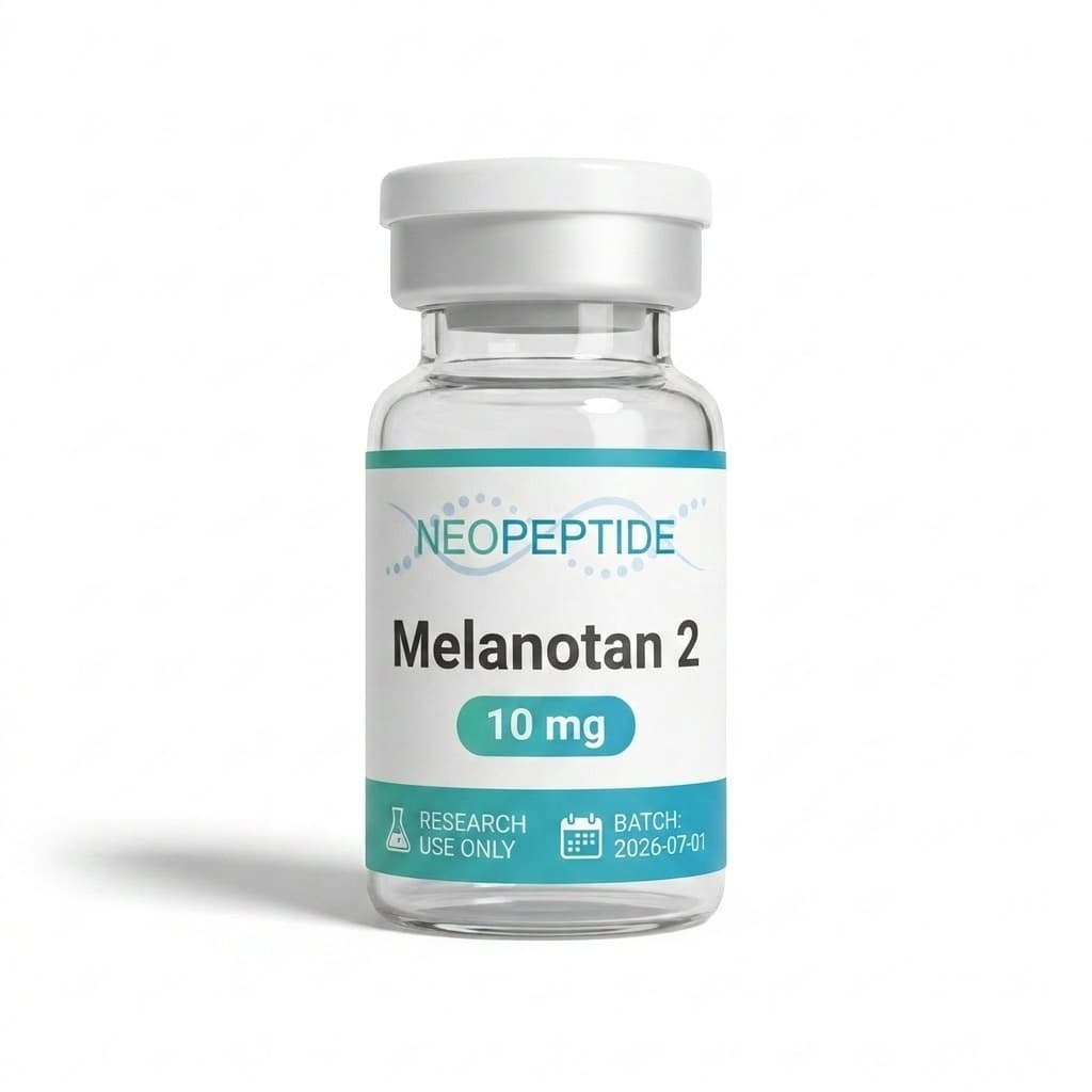 Melanotan 2 Ampulle, hochreines Melanocortin-Forschungspeptid