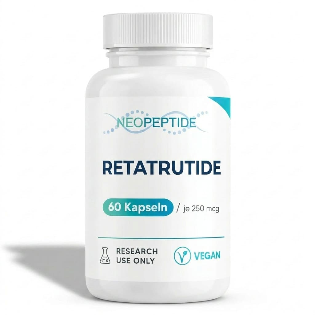 Retatrutide Kapseln (60 Stück), GLP-1/GIP/Glukagon-Triple-Agonist