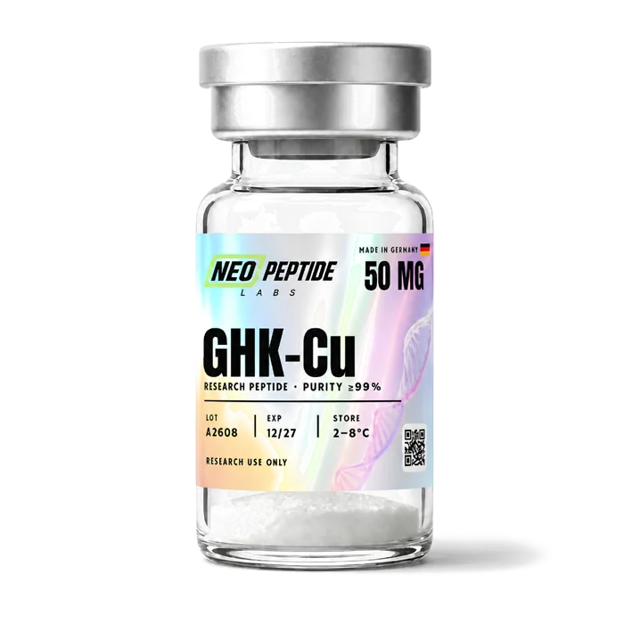GHK-Cu Ampulle, hochreines Kupfer-Tripeptid für Haut & Regeneration