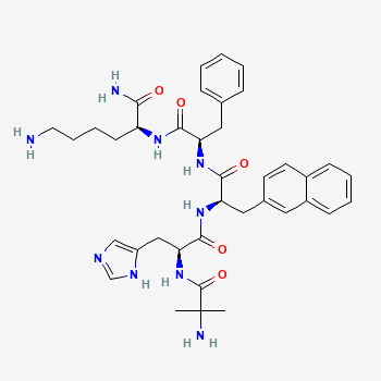 Strukturformel von Ipamorelin
