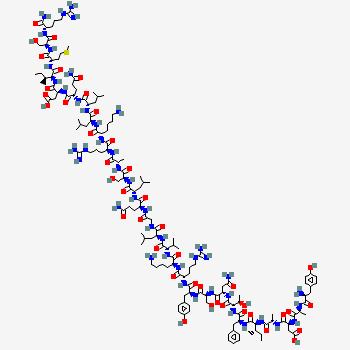 Strukturformel von Sermorelin