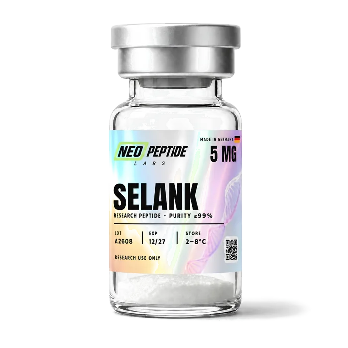 Selank Ampulle, hochreines anxiolytisches Forschungspeptid