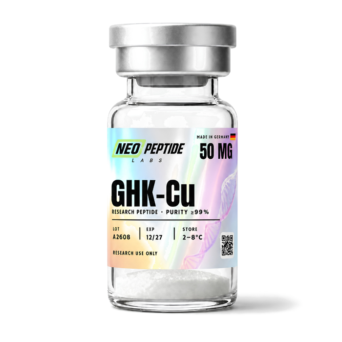 GHK-Cu Ampulle, hochreines Kupfer-Tripeptid für Haut & Regeneration